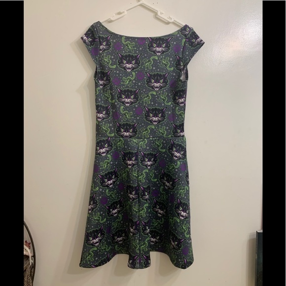Kreepsville 666 Kattitude Marilyn Spooky Cat Dress NEW! - Picture 6 of 6
